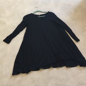 Black long sleeve dress